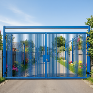 Ensemble de portail coulissant SP400D101 galvanisé bleu 2000 mm - Product Image 3