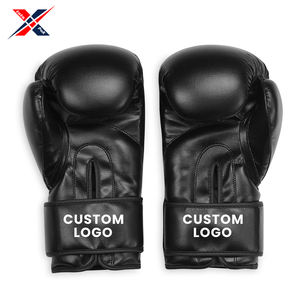 Just in Unisexe Adulte Cuir de vachette Gants de boxe à doigts complets Respirant Entraînement Compétition Poignet Soutien Protection - Product Image 2