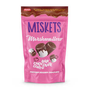 Malvaviscos Cubiertos de Chocolate con Leche Pakel Miskets de la Mejor Calidad, Venta al por Mayor, 100 g, Precio de Mayoreo - Product Image 1