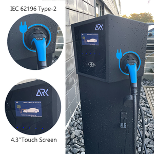 Chargeur de voiture électrique AC EVSE 22 kW monté au sol, type 2, triphasé, OCPP 1.6, avec conception de logo <span class=keywords><strong>gratuite</strong></span> - Product Image 4