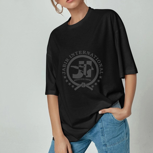 Nuevas camisetas cómodas para mujer, 100% de algodón, manga corta, DISEÑO DE CUALQUIER Color, camisetas transpirables de Color sólido liso para mujer - Product Image 5