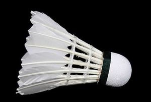 Volants de badminton professionnels DunRun DR-12 avec logo personnalisé, classe A, plumes de canard droites, 2 couches de liège - Product Image 3