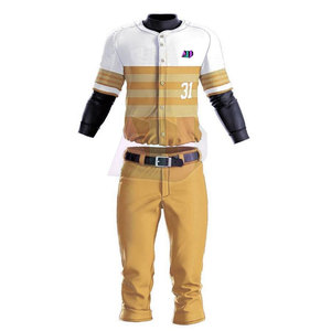 Uniformes de Béisbol Personalizados de Alto Rendimiento y Transpirables Diseñados para Comodidad, Movilidad y Apariencia Profesional de Equipo - Product Image 1