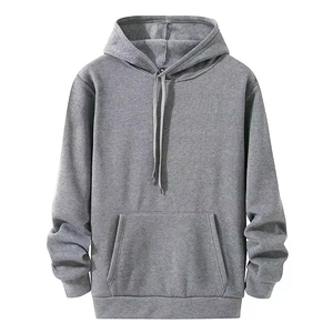 Sudadera con Capucha Personalizada OEM 100% Algodón para Hombre y Mujer, Sudadera de Alta Calidad, Gruesa, Abrigada para Invierno, Lisa y sin Estampado - Product Image 1