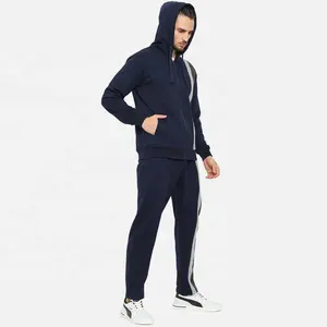 Direct Factory Supplier Customized Logo Printing Hooded Sweatshirt Custom Men Training Wear Tracksuit In Different Colors