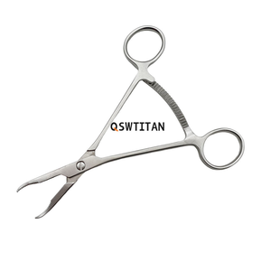 คีมยึดกระดูกแบบฟันปลาสเตนเลสสตีลเครื่องมือรักษากระดูกแบบฟันปลาสำหรับสัตวแพทย์ - Product Image 4