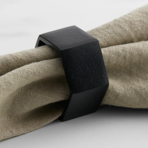 Rond de serviette en métal la plus tendance avec couronne Fournitures de mariage en fer durable Rond de serviette en métal classique Nouveau design - Product Image 4