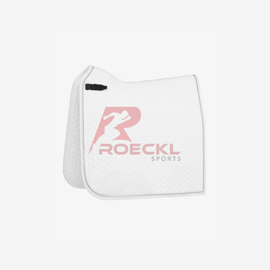 Tapis de selle de cheval anglais en gros à haute durabilité avec doublure en tissu doux, rembourrage confortable, conception extérieure matelassée adaptée - Product Image 1