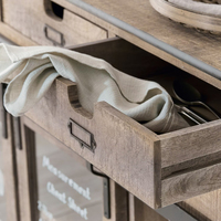 Meilleur Nouveau Meuble de Rangement Pliable Multifonctionnel en Bois de Mangue Massif, Moderne, Résistant à l'Eau, Écologique, avec Roulettes, Fait Main