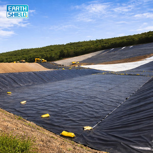 Géomembrane HDPE 100% vierge EarthShield avec protection anti-UV pour étang à poissons, ferme d'élevage de crevettes, barrage, imperméabilisation des décharges (<span class=keywords><strong>50</strong></span> ans) - Product Image 1