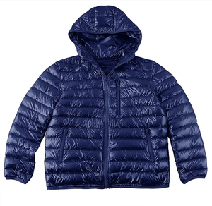 Chaqueta de Invierno Ultraligera de Lona con Diseño Personalizado al por Mayor para Hombre, Impresión Digital, Poliéster/Algodón, Impermeable, de Secado Rápido - Product Image 6