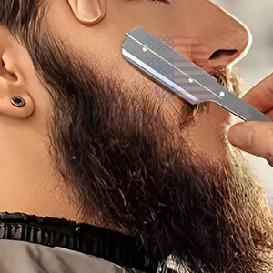 Herramienta profesional de peluquero, maquinilla de afeitar para hombre, maquinilla de afeitar, corte de garganta, maquinilla de afeitar recta, instrumento de depilación - Product Image 6