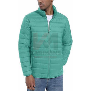 Chaqueta acolchada repelente al agua a prueba de viento para hombre, abrigo de invierno aislado ligero con cuello de nailon transpirable - Product Image 2