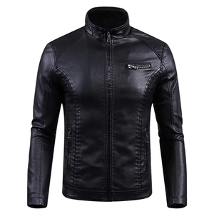 Veste en cuir de conception de haute qualité à bas prix, imperméable et respirante pour hommes, service OEM respirant - Product Image 6