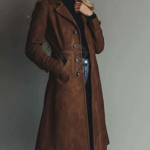 Abrigo Moderno de Cuero de Gamuza, Transpirable, Resistente al Viento, Sensación Suave, Diseño Premium, Apariencia Elegante - Product Image 4
