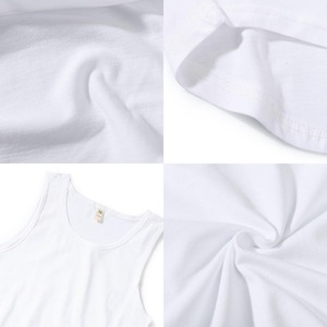 Camiseta sin Mangas para Hombre, Superventas, Calidad Premium, Transpirable, Estilo Vintage, 100% Algodón, Diseño Personalizado, Cuello Redondo - Product Image 6