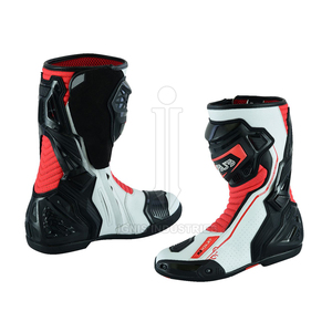2024 Venta caliente nueva moto zapatos cómodos de cuero hecho zapatos de carreras de motos para la venta - Product Image 4