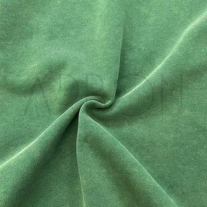 Color verde sólido con logotipo propio Nueva llegada Premium en diferentes diseños Haga su propia ropa exterior Sudaderas con capucha de lavado ácido personalizadas - Product Image 6