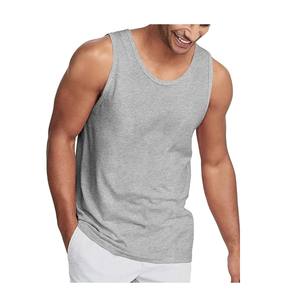 Chaleco de gimnasio con estampado personalizado para hombre, camiseta sin mangas de gran tamaño de secado rápido para Fitness, estilo informal transpirable, camisetas únicas con precio al por mayor - Product Image 1