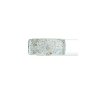 Plato Rectangular de Porcelana Premium Bonna Odette, 34x16 cm, Diseño Moderno con Patrón de Olivas - Product Image 1