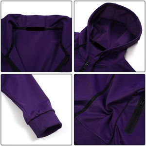 ชุดวอร์มของผู้ชายแบบลำลองทรงหลวมระบายอากาศได้ดีมาใหม่2025ตามสั่ง - Product Image 3