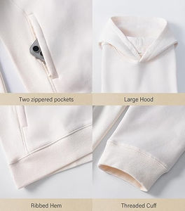 เสื้อฮู้ดดี้ผู้ชายคุณภาพสูง สวมใส่สบาย เหมาะสำหรับฤดูใบไม้ร่วง ฤดูหนาว ออกกำลังกาย ฟิตเนส กิจกรรมกลางแจ้ง แฟชั่น - Product Image 3