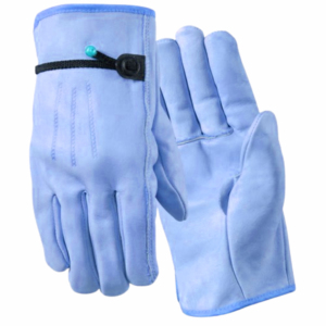 Gants de travail de conducteur en cuir de grain de mouton robustes de haute qualité vêtements de sécurité réfléchissants pour un usage domestique quotidien industriel - Product Image 3