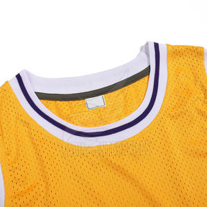 เสื้อบาสเก็ตบอลคุณภาพสูงสำหรับผู้ชาย ราคาประหยัด มีจำหน่ายในผ้าตาข่าย พร้อมโลโก้แบบกำหนดเอง - Product Image 3