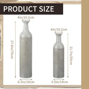 Dernier modèle Vases à fleurs Vases en métal pour table de mariage et bureau Décoration intérieure Décoration moderne et de haute qualité - Product Image 4