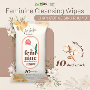 Eco <b>Wipes</b> Premium Quality pH Balanced Wet <b>Wipes</b> for Adults Female Private Cleaning <b>Makeup</b> <b>Removal</b> Skin Care Spunlace Non-Woven - Product Image 4