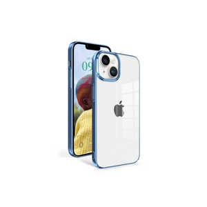 Funda Protectora de Silicona Premium Azul Claro Netzy para iPhone 14, Ajuste Delgado, Antigolpes, Cubierta Trasera de Silicona Suave, Estilo INS - Product Image 1