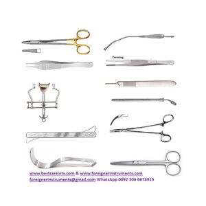 Ensemble d'instruments de chirurgie abdominale en acier inoxydable de haute qualité certifié CE pour salle d'opération - Product Image 4