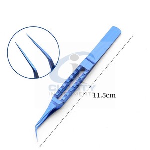 คีมถอนรากฟันเทียมสเตนเลสสตีล/ไทเทเนียมคีมสำหรับปลูกถ่ายผมแบบกำหนดเอง - Product Image 4