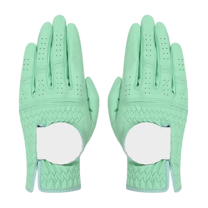 Guantes de golf de cuero Cabretta 2025 Guantes de golf de cuero Cabretta superventas Diseño personalizado transpirable del proveedor del fabricante - Product Image 5