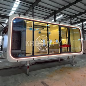 2025 High Quality Luxury Tiny Mobile 2 Bedroom Container Space Capsule <b>Home</b> Prefab Modular - Product Image 1