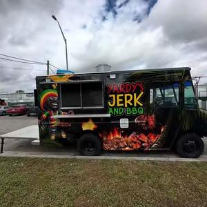 Remolque de comida rápida móvil personalizado al por mayor, remolque de carro de camión de comida móvil estándar, entrega rápida, precio bajo - Product Image 6