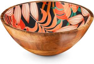 Cuenco de madera indio más vendido, estilo clásico ecológico, cuenco de madera para servir, diseño atractivo, artículo hecho a mano - Product Image 2