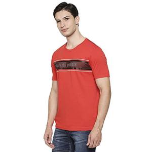 เสื้อยืดทางการสำหรับผู้ชายพิมพ์ลายเรืองแสงผ้าถัก100% ผ้าฝ้ายสไตล์ 't' - Product Image 5