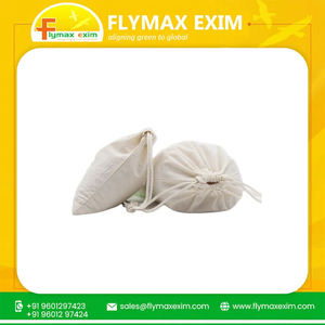 Bolso grande de algodón sostenible y de lujo con cordón Bolso de compras personalizado elegante elaborado con cuidado a la venta - Product Image 2