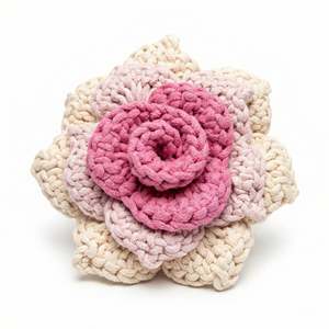 Handcrafted Snuffle Flower Dog Rope <b>Toy</b> Prunus Blossom <b>Interactive</b> <b>Pet</b> <b>Toy</b> in Cute Fashion Style Bag Packed - Product Image 1
