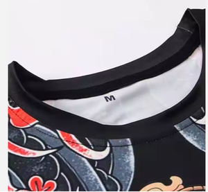 เสื้อกีฬาแขนยาวคอเสื้อแบบแรชการ์ดสีแดงสินค้ามาใหม่ - Product Image 3