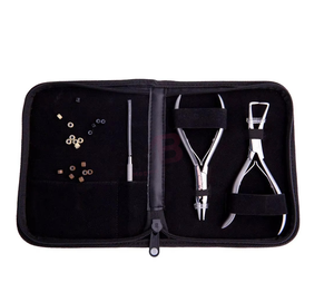 Surgical Grade Stainless Steel Micro <b>Beads</b> Remover Plier Multi-Functional Hair <b>Extension</b> Tools Kit - Product Image 1