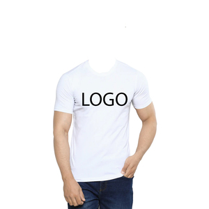 T-shirt en coton 100% blanc, T-shirt surdimensionné à épaules tombantes, impression personnalisée de haute qualité, T-shirt lourd pour hommes - Product Image 1