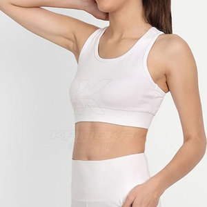 Sujetador Deportivo para Mujer, Ligero, Transpirable, de Secado Rápido, con Logotipo Frontal Simple, Adecuado para Gimnasio, Correr, Ciclismo y Entrenamiento - Product Image 4