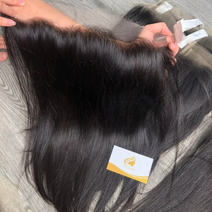 วิกผมเวียดนามแบบ HD Lace Front ขายส่ง ผมแท้แบบไม่ใช่ Remy ผมตรงแบบ Full Lace ทอแบบ Double Weft น้ำหนัก 100 กรัม ขนาด 13x6 ยี่ห้อ Minh Khang - Product Image 1