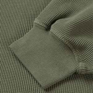 Sweat à capuche unisexe surdimensionné en molleton français d'hiver avec impression de logo personnalisé, coupe ample, col rond, style streetwear pour hommes - Product Image 3