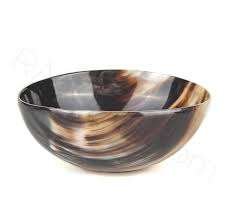 Trending Round Buffalo Horn Food <b>Dessert</b> <b>Bowls</b> Most Demanding Horn <b>Bowl</b> Manufactured in India Most Selling Horn Dinnerware <b>Bowl</b> - Product Image 6
