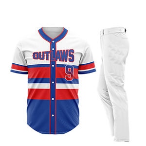 Venta al por mayor sublimación Base Ball uniforme conjunto de alta calidad hombres béisbol uniforme Softball ropa deportiva uniformes - Product Image 3