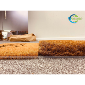 Tapis de bienvenue en fibre de coco durables et élégants avec PVC pour la maison et le jardin Entrées extérieures durables et écologiques - Product Image 6