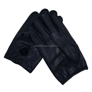 Guantes de conducción de cuero unisex de alta calidad 2025 a bajo precio al por mayor - Product Image 3